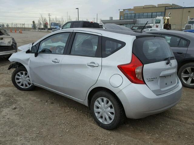 3N1CE2CP9EL413213 - 2014 NISSAN VERSA NOTE SILVER photo 3