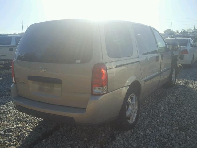 1GNDV23167D168836 - 2007 CHEVROLET UPLANDER L TAN photo 4