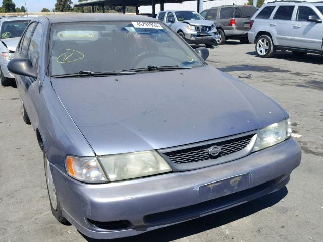 1N4AB41DXWC759579 - 1998 NISSAN SENTRA E BLUE photo 1