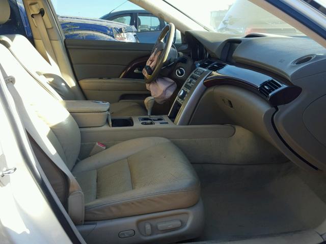 JH4KB16506C004759 - 2006 ACURA RL WHITE photo 5