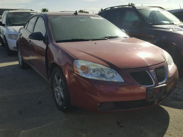 1G2ZH57N394146983 - 2009 PONTIAC G6 GT RED photo 1