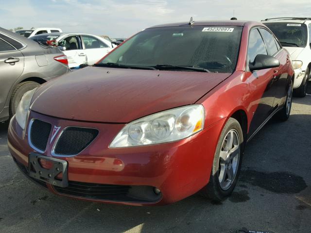 1G2ZH57N394146983 - 2009 PONTIAC G6 GT RED photo 2