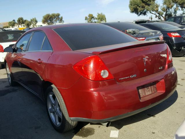 1G2ZH57N394146983 - 2009 PONTIAC G6 GT RED photo 3