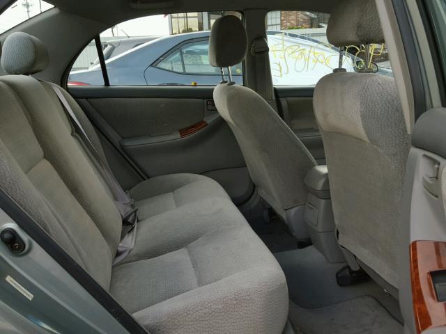 2T1BR32E64C287283 - 2004 TOYOTA COROLLA CE GRAY photo 6