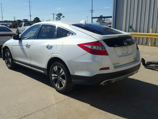 5J6TF1H54DL002754 - 2013 HONDA CROSSTOUR WHITE photo 3