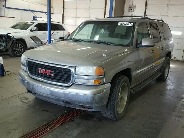 3GKFK16TX1G269698 - 2001 GMC YUKON XL K BROWN photo 2