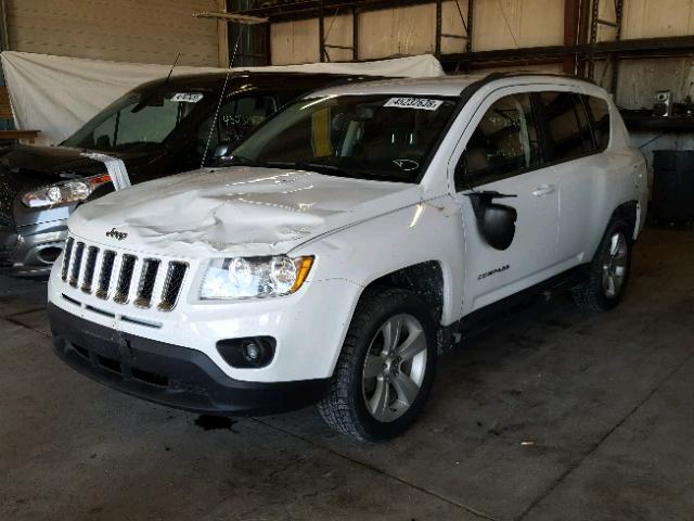 1J4NF1FBXBD222909 - 2011 JEEP COMPASS SP WHITE photo 1
