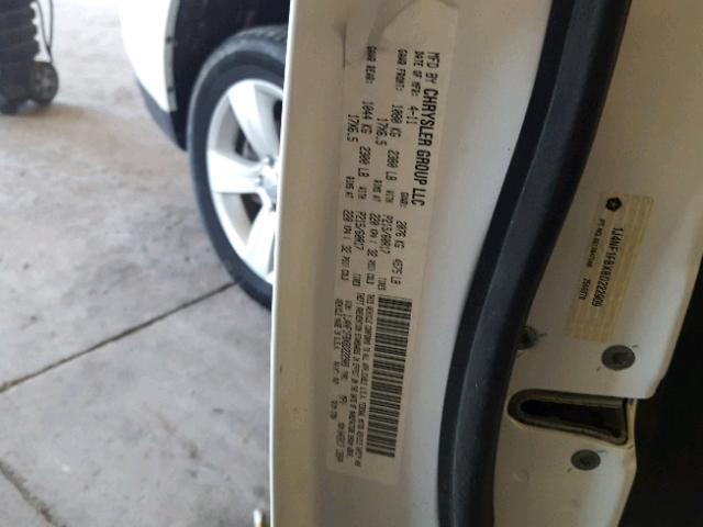 1J4NF1FBXBD222909 - 2011 JEEP COMPASS SP 白色 照片 10