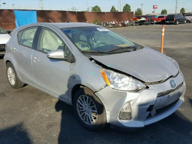 JTDKDTB31D1044448 - 2013 TOYOTA PRIUS C SILVER photo 1