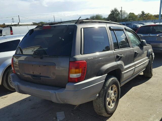 1J4GW48S5YC368902 - 2000 JEEP GRAND CHER BEIGE photo 4