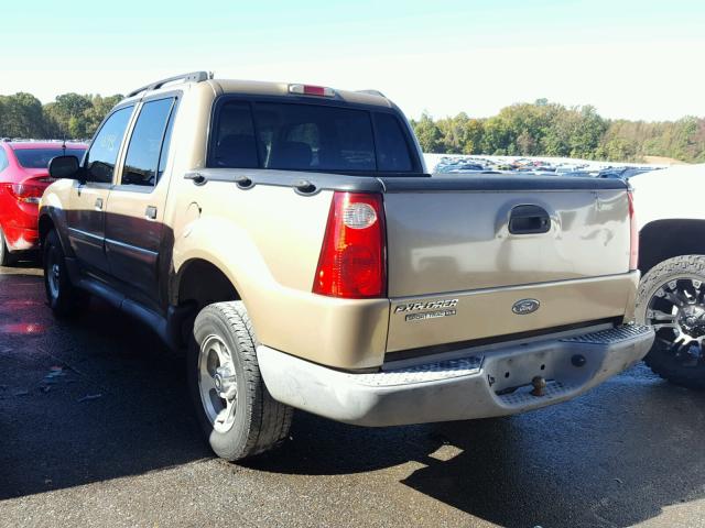 1FMZU67K95UA23374 - 2005 FORD EXPLORER S BROWN photo 3