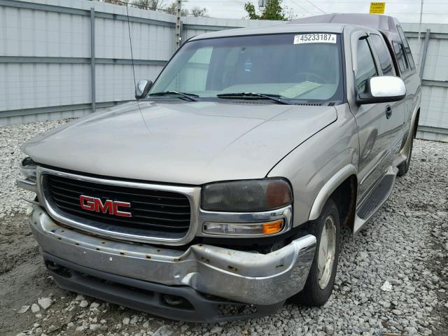 1GTEC19VXXZ508029 - 1999 GMC NEW SIERRA TAN photo 2