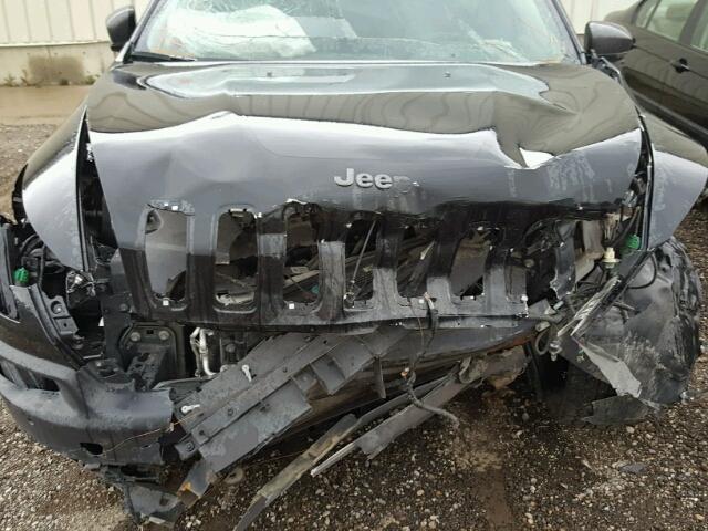 1C4PJMBS2GW304326 - 2016 JEEP CHEROKEE T BLACK photo 9