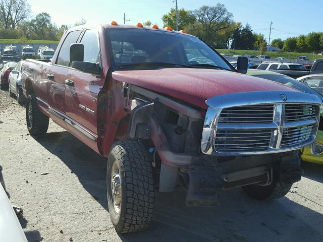 3D7LS38C25G749057 - 2005 DODGE RAM 3500 S RED photo 1