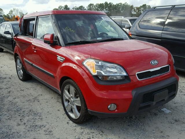 KNDJT2A2XB7288191 - 2011 KIA SOUL RED photo 1