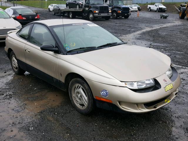 1G8ZH1274VZ109655 - 1997 SATURN SC2 BEIGE photo 1