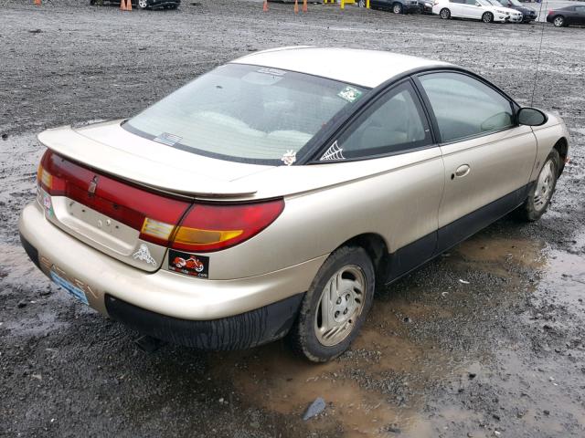 1G8ZH1274VZ109655 - 1997 SATURN SC2 BEIGE photo 4
