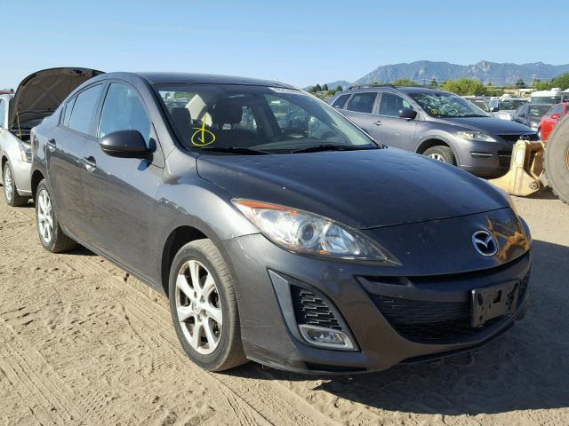 JM1BL1SG3A1295476 - 2010 MAZDA 3 I GRAY photo 1