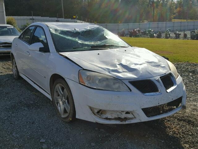 1G2ZJ57BX94230101 - 2009 PONTIAC G6 WHITE photo 1