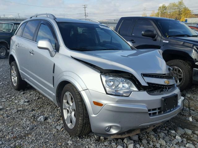 3GNAL3EK1ES640524 - 2014 CHEVROLET CAPTIVA LT SILVER photo 1