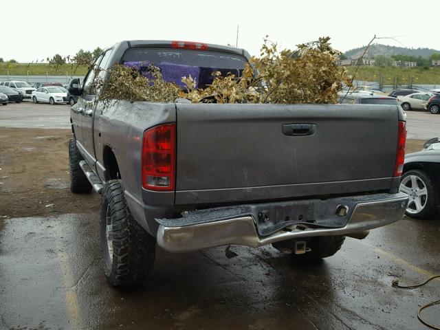 3D7KU28D53G857565 - 2003 DODGE RAM 2500 S ნაცრისფერი ფოტო 3