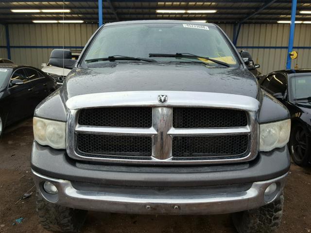 3D7KU28D53G857565 - 2003 DODGE RAM 2500 S ნაცრისფერი ფოტო 9