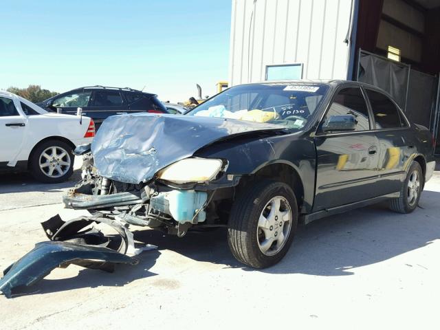 1HGCG5659WA187624 - 1998 HONDA ACCORD EX GREEN photo 2