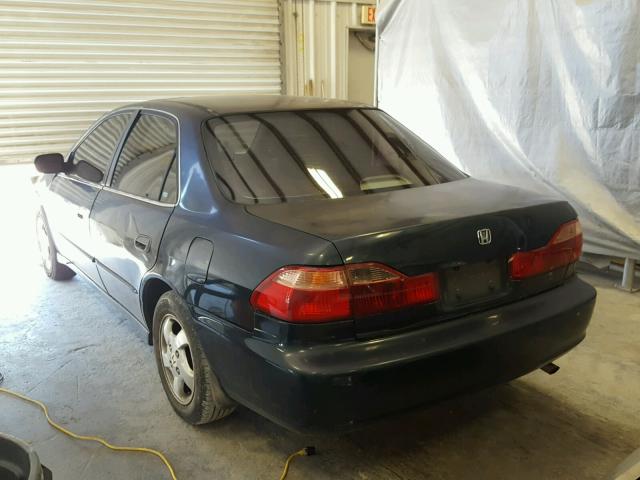 1HGCG5659WA187624 - 1998 HONDA ACCORD EX GREEN photo 3