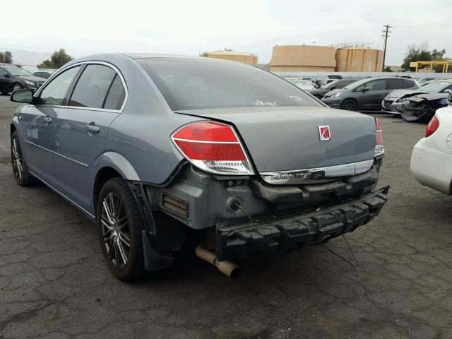 1G8ZS57N57F173756 - 2007 SATURN AURA SILVER photo 3