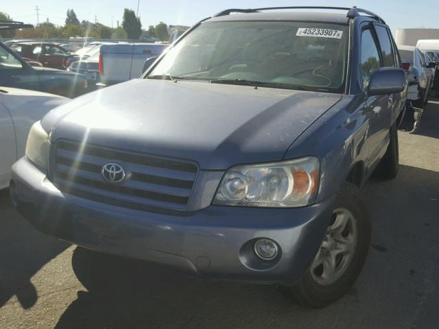 JTEDD21A970165284 - 2007 TOYOTA HIGHLANDER GRAY photo 2