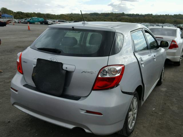 2T1KU40E99C102786 - 2009 TOYOTA COROLLA MA SILVER photo 3