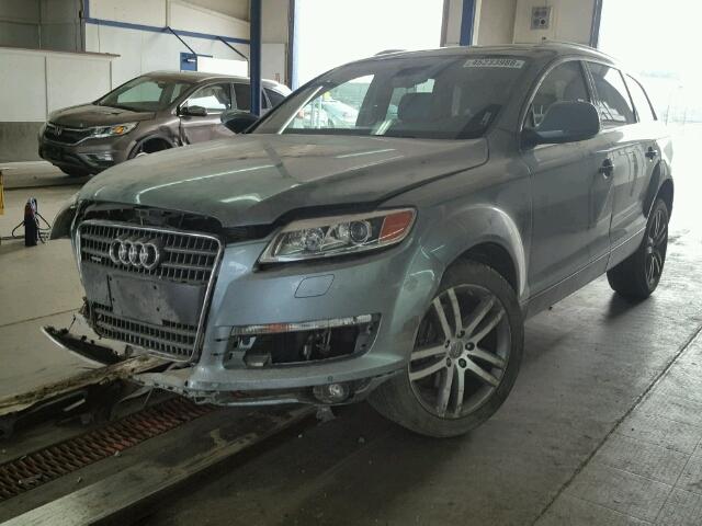 WA1BY74L38D027299 - 2008 AUDI Q7 3.6 QUA GRAY photo 2