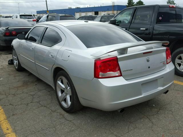 2B3CA5CT0AH129285 - 2010 DODGE CHARGER R/ SILVER photo 3