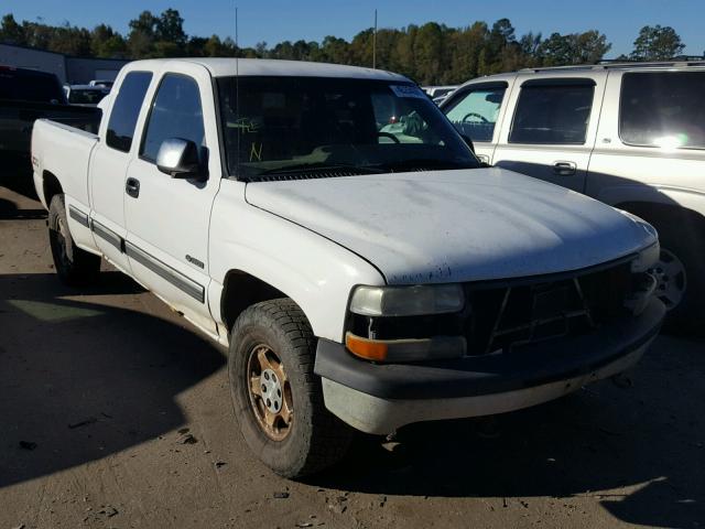 2GCEK19T321388576 - 2002 CHEVROLET SILVERADO WHITE photo 1