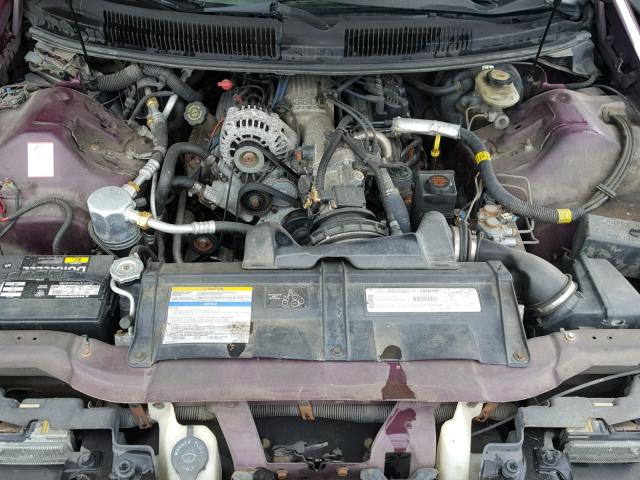 2G1FP22K7T2102360 - 1996 CHEVROLET CAMARO BAS 栗色 照片 7