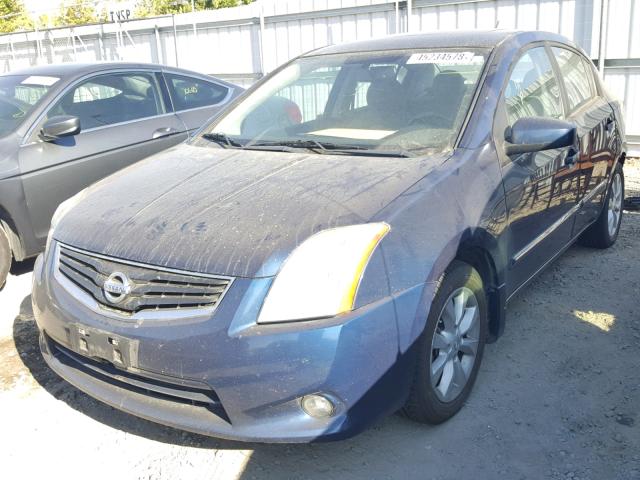 3N1AB6AP4CL700501 - 2012 NISSAN SENTRA 2.0 BLUE photo 2