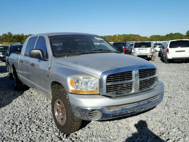 3D7KR19D26G238016 - 2006 DODGE RAM 1500 SILVER photo 1