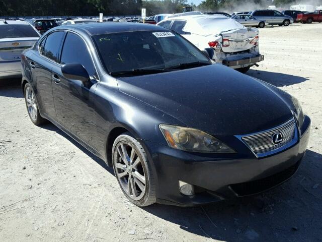 JTHBK262065019018 - 2006 LEXUS IS 250 BLACK photo 1