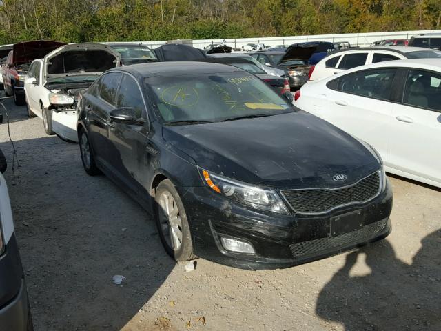 5XXGN4A74EG314422 - 2014 KIA OPTIMA EX BLACK photo 1