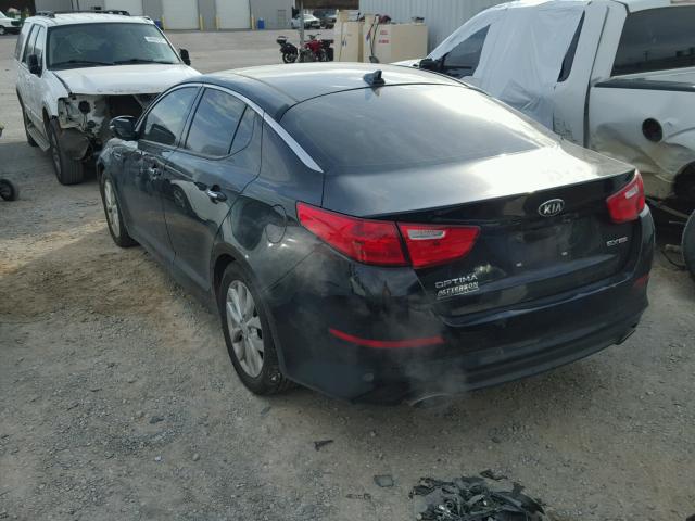 5XXGN4A74EG314422 - 2014 KIA OPTIMA EX BLACK photo 3