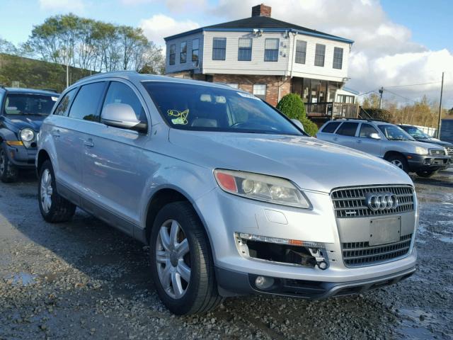 WA1BV74L87D059026 - 2007 AUDI Q7 SILVER photo 1