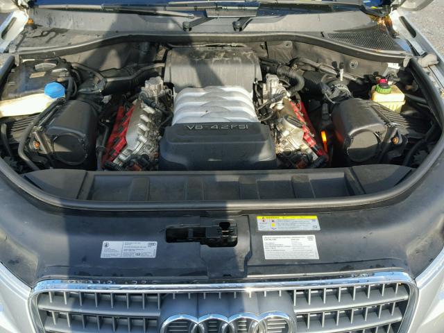 WA1BV74L87D059026 - 2007 AUDI Q7 SILVER photo 7