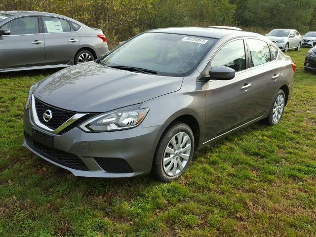 3N1AB7AP7HY348983 - 2017 NISSAN SENTRA GRAY photo 2