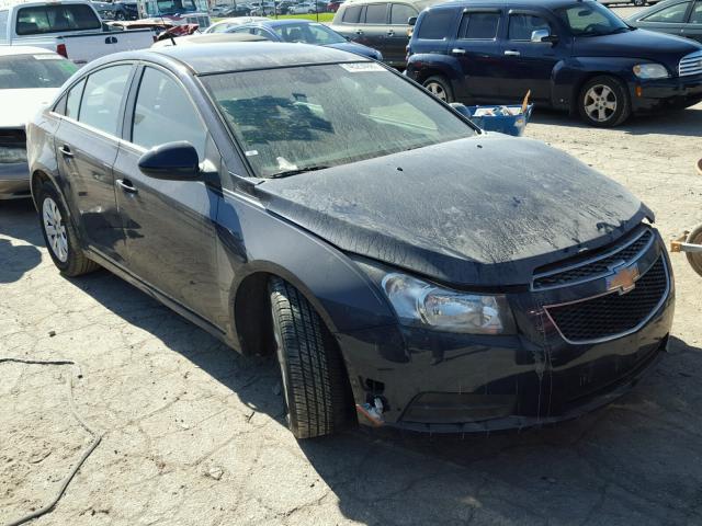 1G1PF5S97B7238856 - 2011 CHEVROLET CRUZE BLUE photo 1