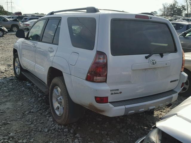 JTEZU14R140018826 - 2004 TOYOTA 4RUNNER SR WHITE photo 3