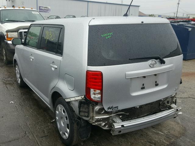 JTLZE4FE4FJ068604 - 2015 TOYOTA SCION XB ვერცხლისფერი ფოტო 3