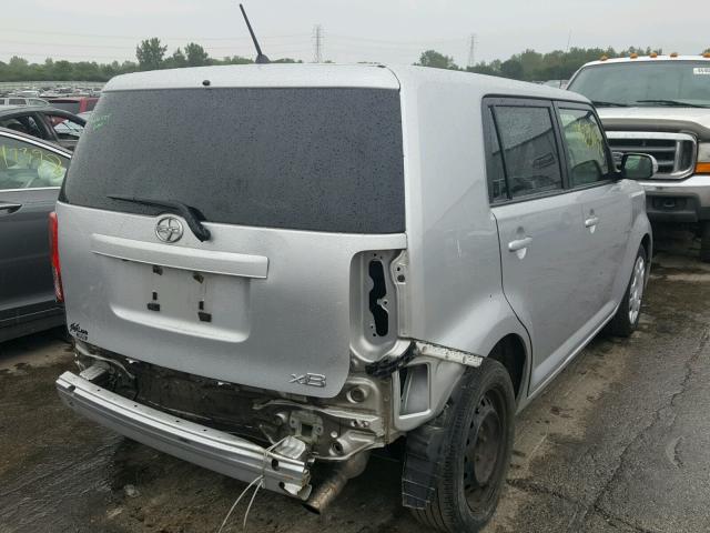 JTLZE4FE4FJ068604 - 2015 TOYOTA SCION XB ვერცხლისფერი ფოტო 4