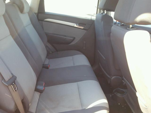 KL1TD66E19B623028 - 2009 CHEVROLET AVEO LS 红色 照片 6