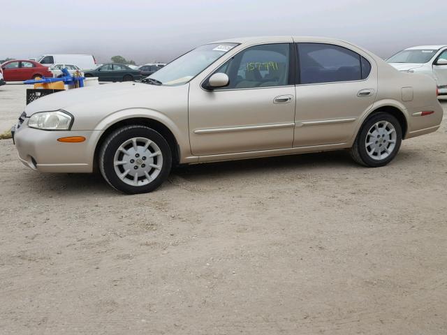 JN1CA31D51T840419 - 2001 NISSAN MAXIMA GXE GOLD photo 9