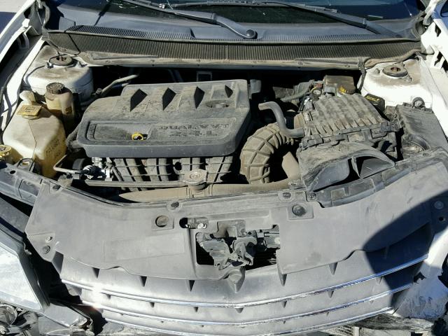 1C3CC5FB9AN207246 - 2010 CHRYSLER SEBRING LI WHITE photo 7